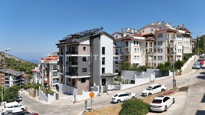 Elegant Apartments in a Complex with a Pool in Fethiye Muğla