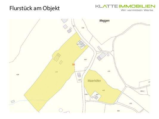 Flurstück-am-Objekt-Karte