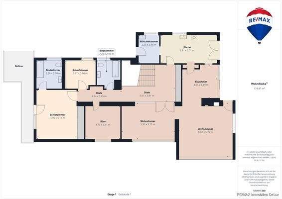 Grundriss Obergeschoss