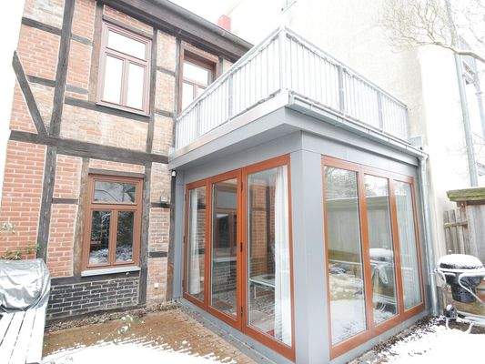 Außenansicht Wintergarten