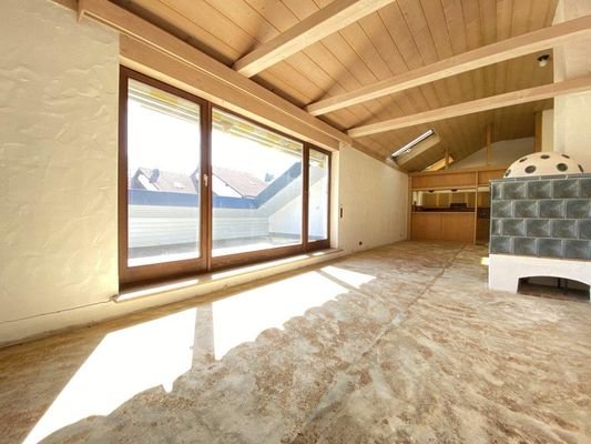 Wohnbereich mit Zugang Loggia