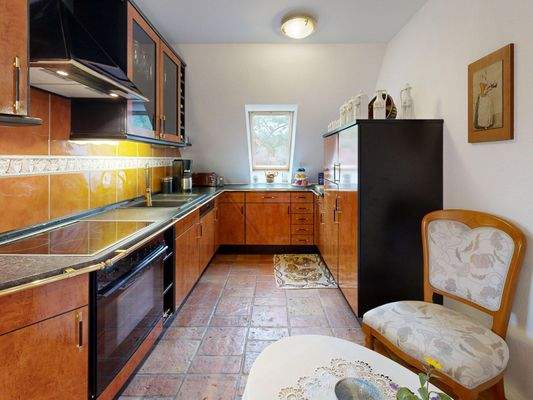 Einbauküche Wohnung 3 im Dachgeschoss