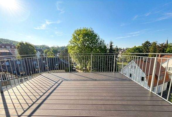 Dachterrasse Ausblick