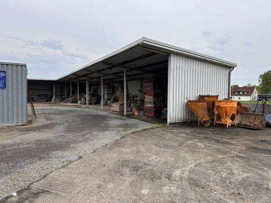 Lagerbereich Gewerbeplatz