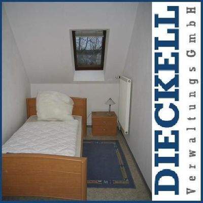 Schlafbereich Nische ohne Möbel