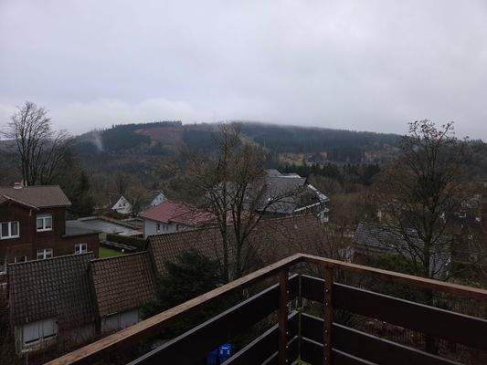 Aussicht vom Balkon