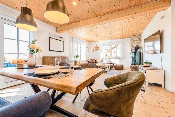 Essbereich mit Terrassenzugang