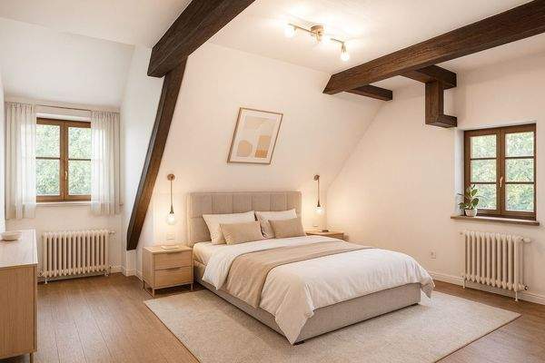 Schlafzimmer 1 - Gestaged