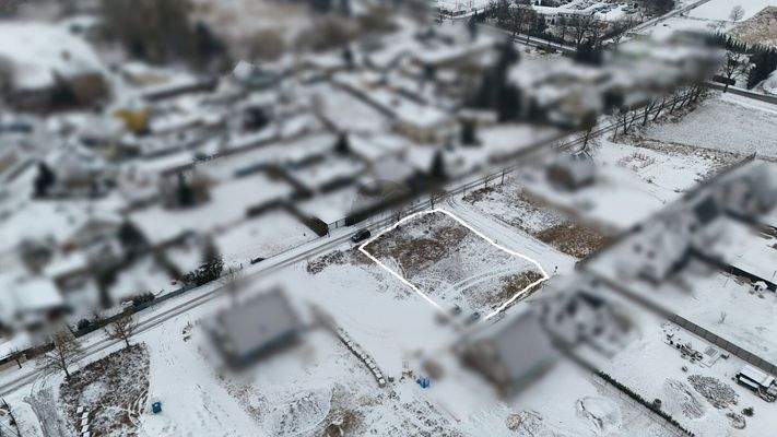Grundstück Zehdenick Vogelperspektive