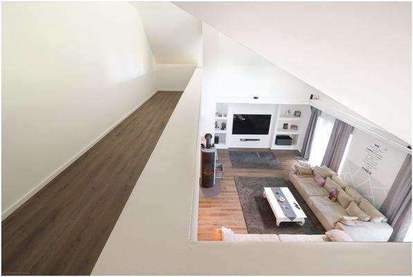 Galerie über Wohnbereich