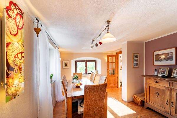 Esszimmer für Familie und Freunde