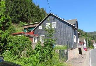 Haus-Ansicht von West