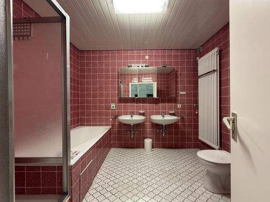 Badezimmer Ansicht 1