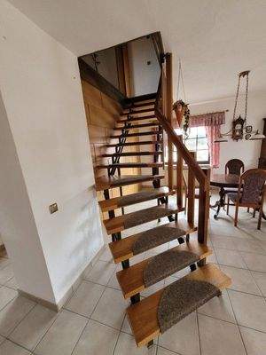 Aufgang zum Dachgeschoss