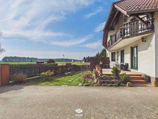 Seitenprofil vom Haus