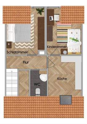 Grundriss Dachgeschoss