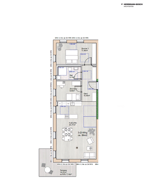 Wohnung 1 in P2 bis P4