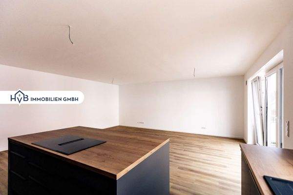 Blick zum Wohnbereich