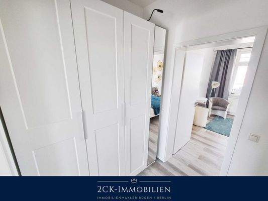 Flurbereich mit Kleiderschrank