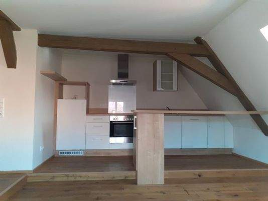 Einbauküche mit Theke