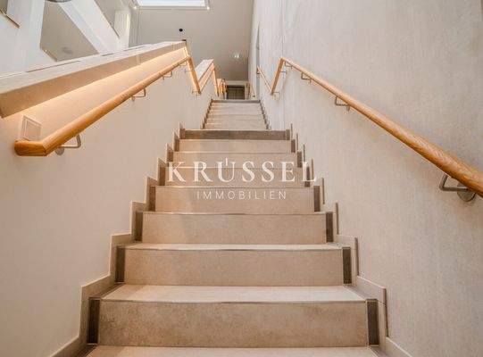 Eine gut durchdachte Treppe.