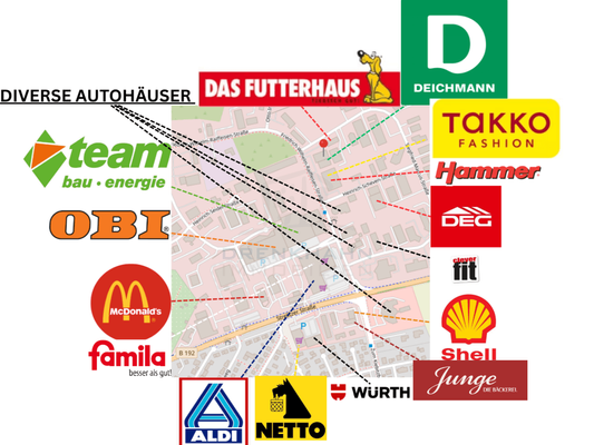 Firmen in der Umgebung