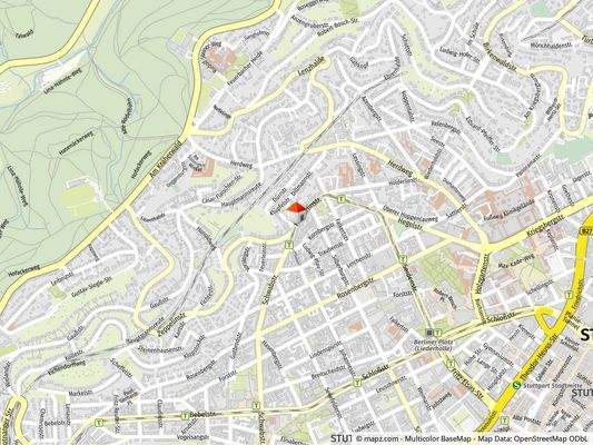 Geolyzer Kartenausschnitt