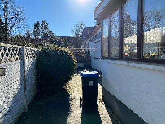 Rückseite / Terrasse