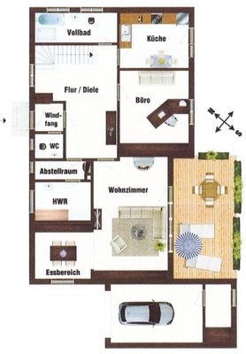 Grundriss Erdgeschoss