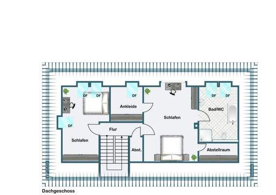 Grundriss Dachgeschoss
