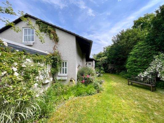 Blick aus dem Garten