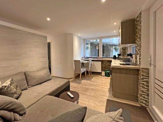 Wohn- und Essbereich (kleine Ferienwohnung)