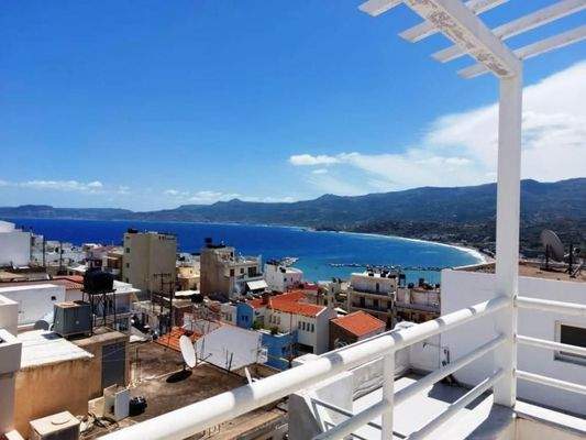 Ostkreta, Sitia: Attraktive Maisonette-Wohnung mit Meerblick zu verkaufen