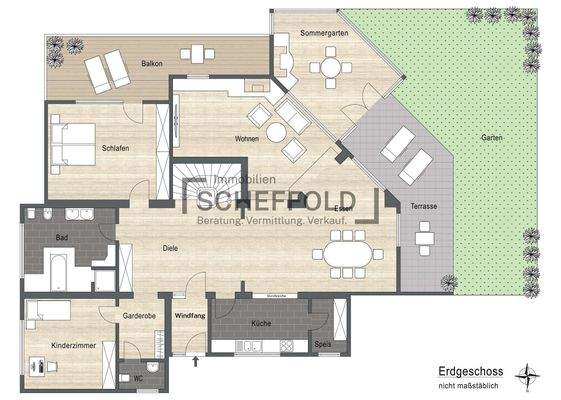 Grundriss Erdgeschoss