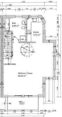Grundriss 1. OG - Wohnung 2