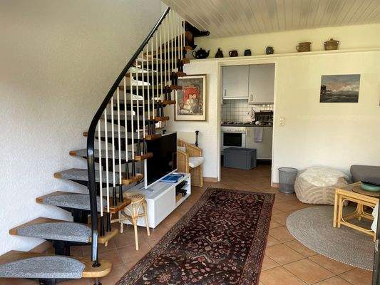 Wohnung 3 - Aufgang ins Obergeschoss