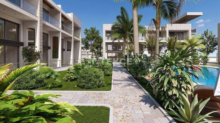 Apartments in a Complex with Marina in North Cyprus Girne