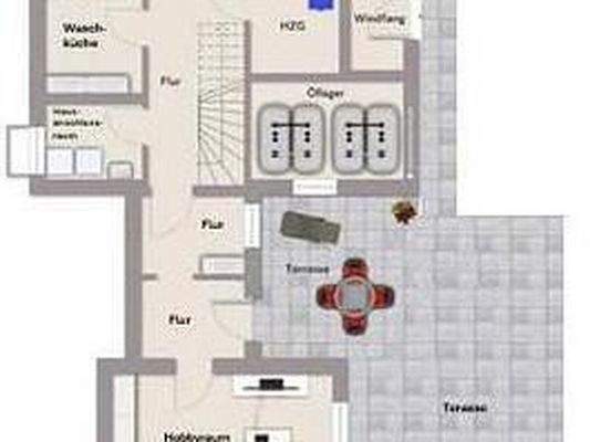 Grundriss Hanggeschoss