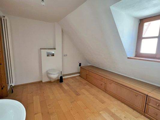 Obergeschoss Bad Rückschau