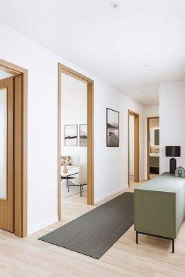 ... Flur mit Beispielanimation ...