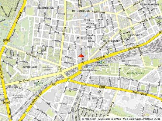 Geolyzer Kartenausschnitt