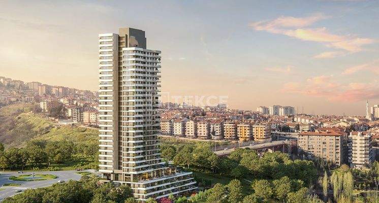 Apartments with Dikmen Valley View in Ankara Çankaya