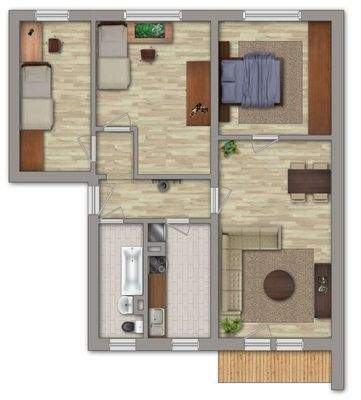 Am Sachsenhof 4-RWE ohne Durchgangszimmer