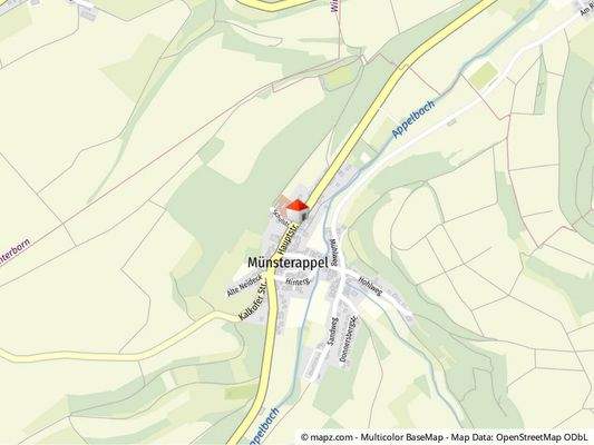 Geolyzer Kartenausschnitt