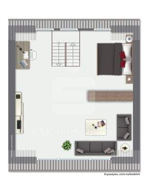 Grundriss Dachgeschoss