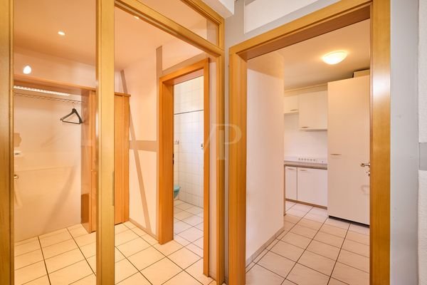WC, Garderobe, Teeküche