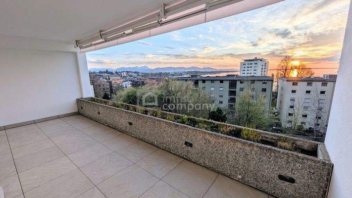 Terrasse mit Süd-West-Ausrichtung