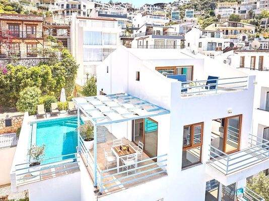 Furnished Villa within Walking Distance of the Beach in Kaş Kalkan