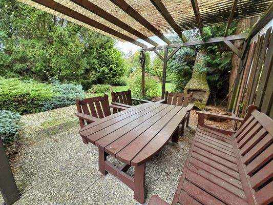 überdachte Terrasse