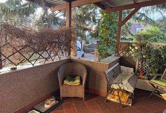 Terrasse am Haus